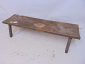OAK COUNTRY BENCH, PRIMITIVE B