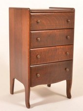 OAK CYLINDER RECORD CASEOak cy