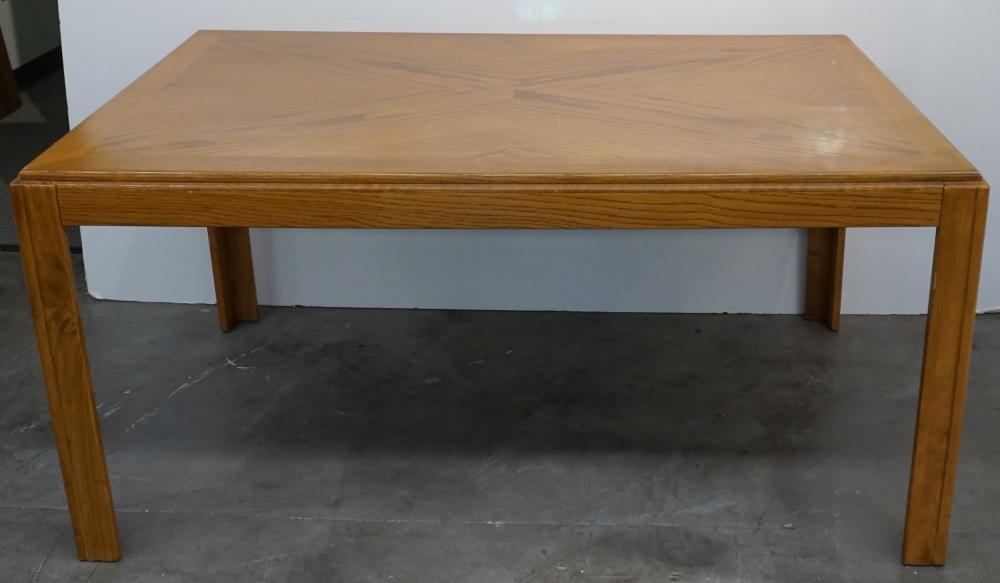 OAK DINING TABLE 29 3/4 X 60 X 36