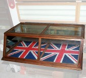 OAK DISPLAY CABINETCa. 1920- A