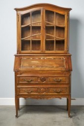 OAK DROP FRONT SECRÉTAIRE BOOK