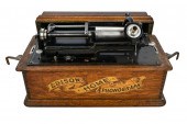 OAK EDISON HOME PHONOGRAPHwith