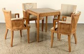 OAK ELM FRENCH GAMES TABLE 4 M
