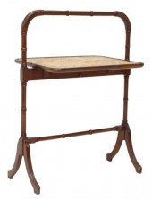 OAK FABRIC-LINED FOLDING FLIP