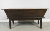 OAK FEED TROUGH / TABLE, CA. 1
