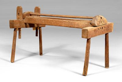 Oak flax breaker, oak throughout on