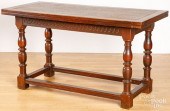 OAK FLIP TOP DINING TABLEOak f
