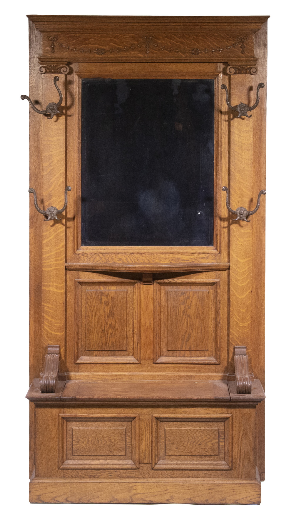OAK HALL TREE Large Early 20th c.