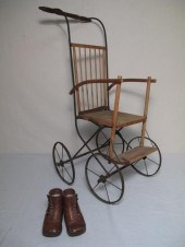 Oak handle iron wheels and mou