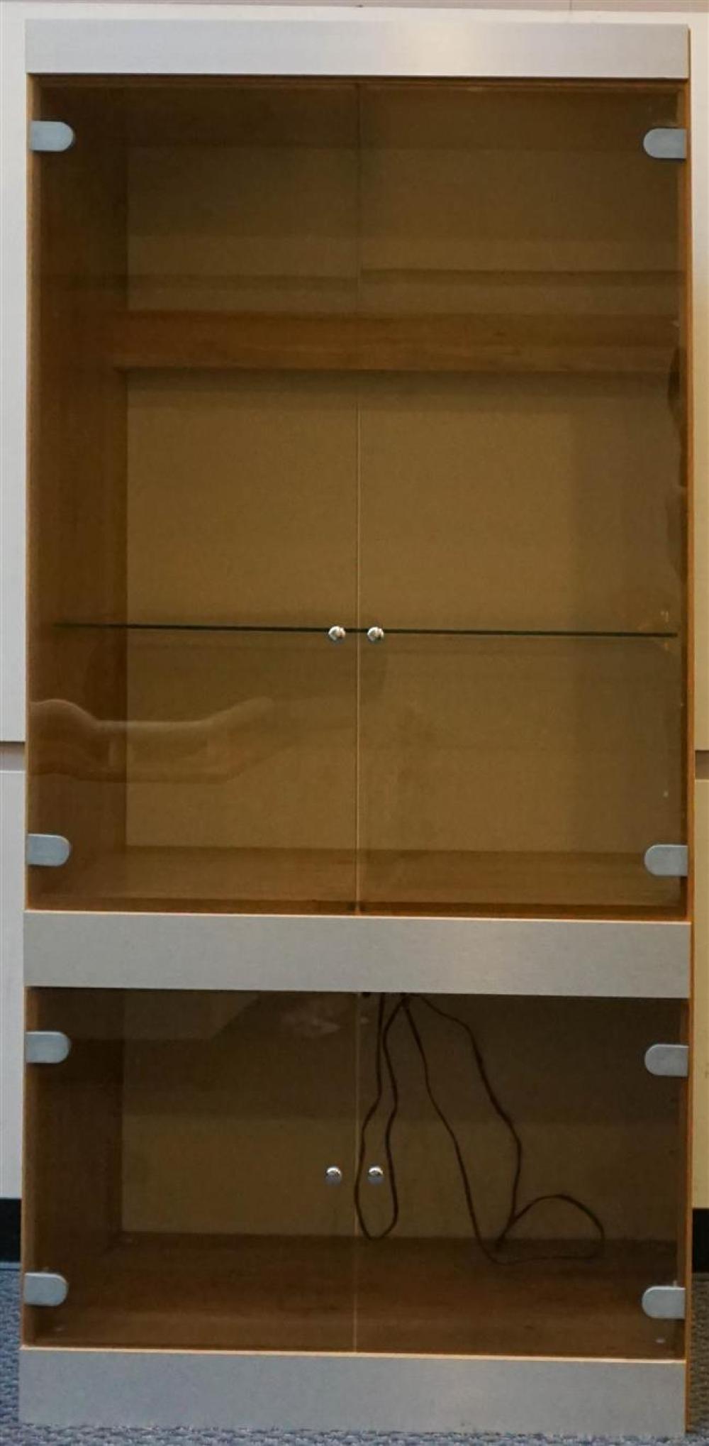 OAK LAMINATE GLASS DOOR WALL