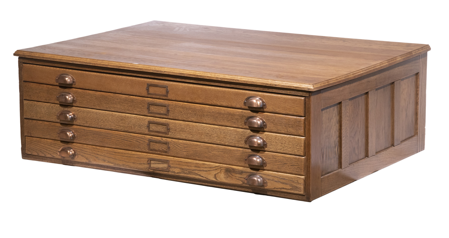 OAK MAP CABINET Contemporary