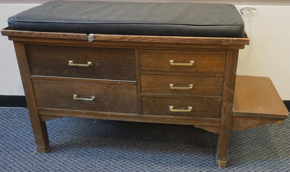 OAK MEDICAL EXAMINATION TABLEOak