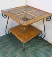 OAK MOLDED WOOD FRAME & GLASS