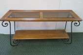 OAK MOLDED WOOD FRAME & GLASS