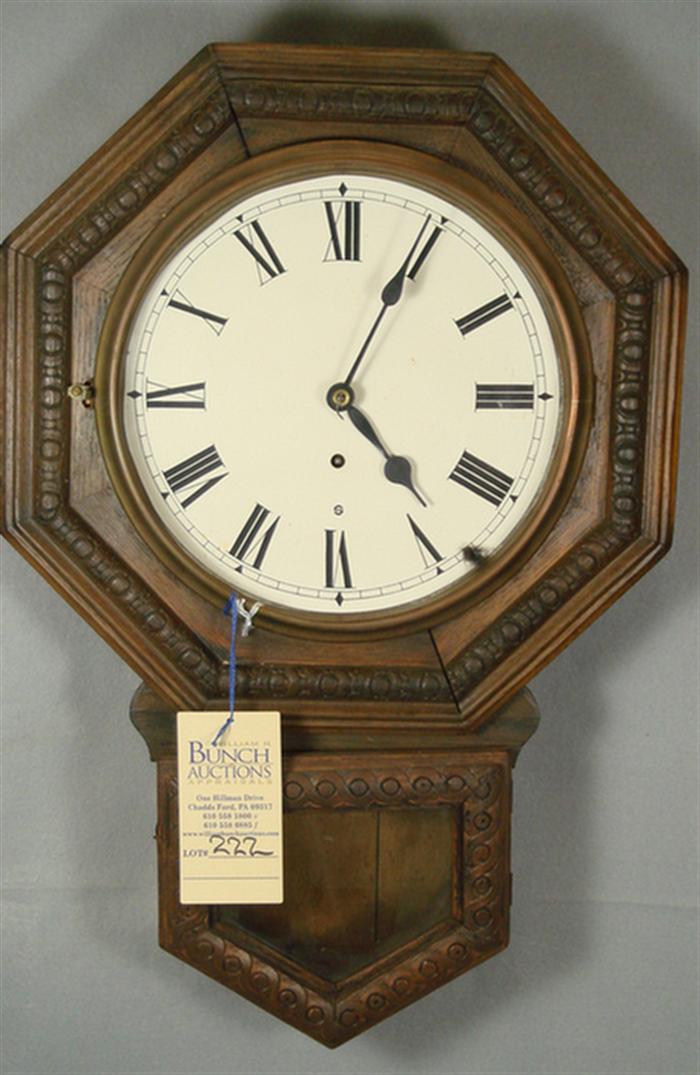 Oak octagon short drop regulator,