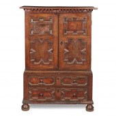 OAK PANEL CHEST-ON-CHEST
17TH