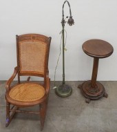 OAK PEDESTAL TABLE, VICTORIAN