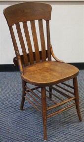 OAK PEW CHAIROak Pew Chair