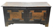 OAK PILGRIM CHEST, C. 1700, AM