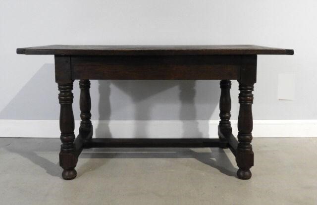 OAK REFECTORY TABLE, CIRCA 1940A