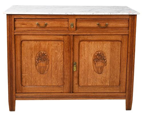 OAK SERVEROak Server, having marble