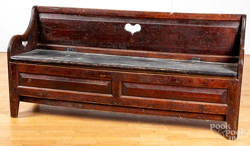 OAK SETTLE BENCH, EARLY 19TH