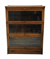 OAK STACKING BOOKCASE, C. EARL