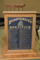 OAK STORE CABINET. ''Humphreys
