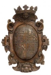 OAK UNION COAT OF ARMS ENGLAND