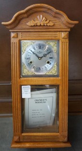 OAK WALL CLOCKOak Wall Clock