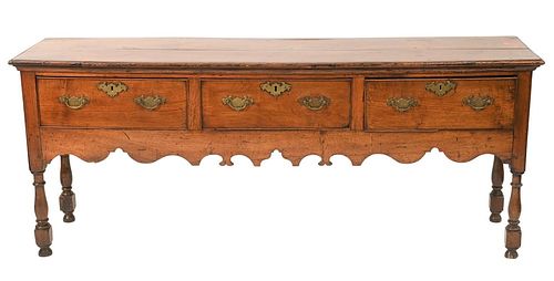OAK WELSH CUPBOARD BASE HAVING
