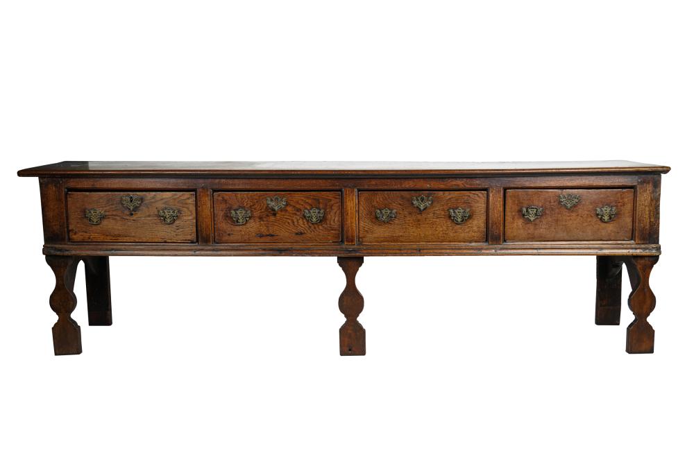 OAK WELSH DRESSER BASEwith four