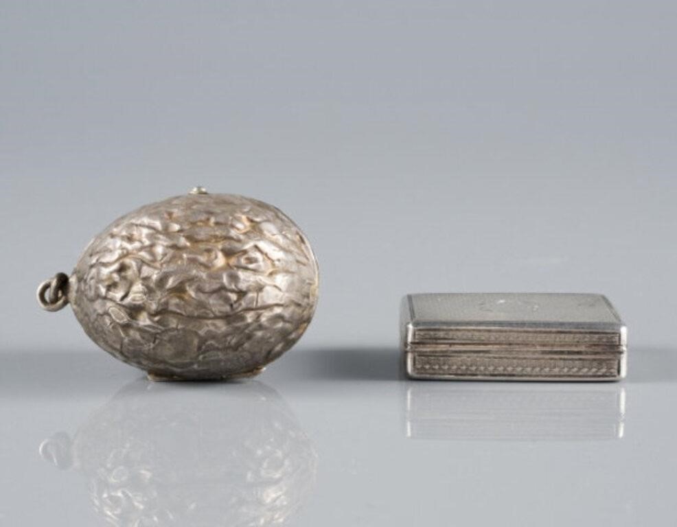 OBJETS DE VERTU, SILVER VINAIGRETTE