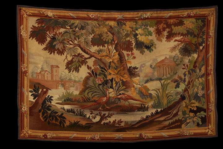 Oblong Aubusson Tapestry, 