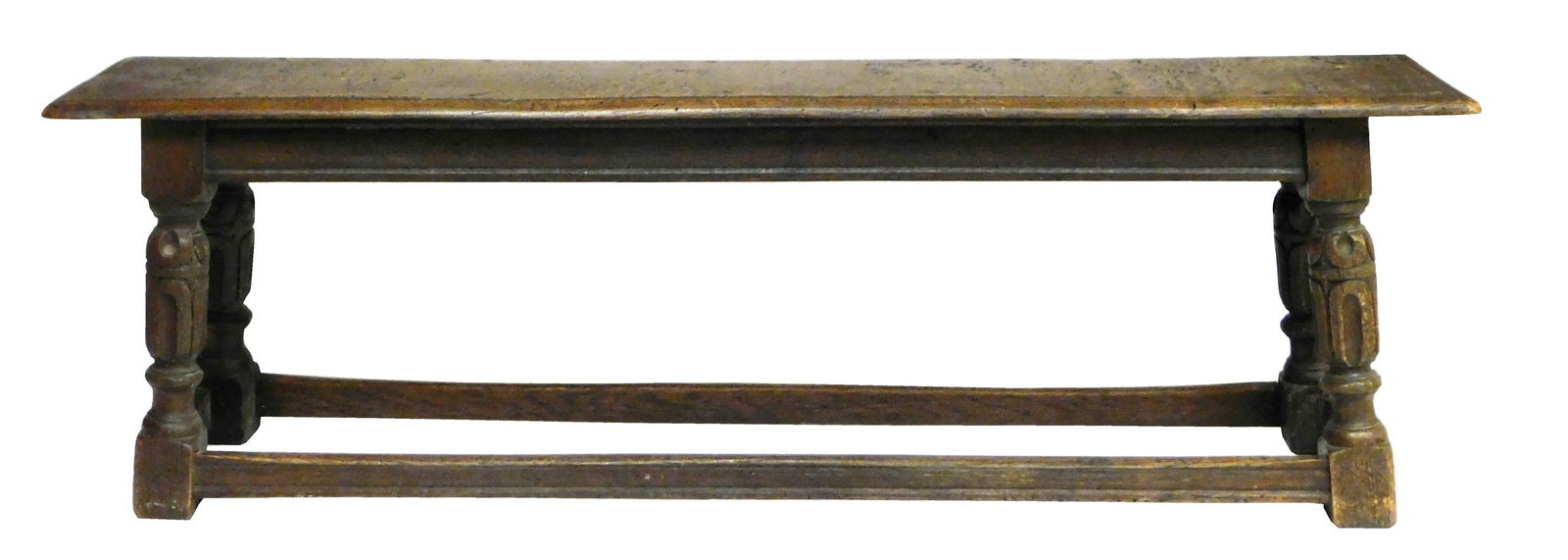 OBLONG BENCH, ENGLISH, 17TH C.,