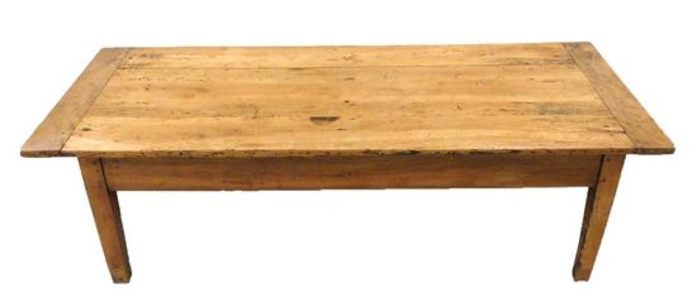 OBLONG COFFEE TABLE ASSEMBLED