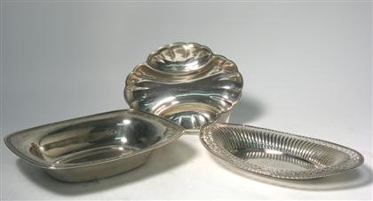 Oblong sterling silver open
