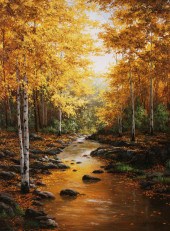 O/C PAINTING OF ASPEN TREES FR