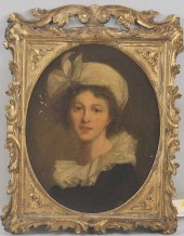 O/C PORTRAIT OF ELISABETH VIGE