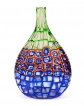 OCCHI MOSAICO ART GLASS VASE,