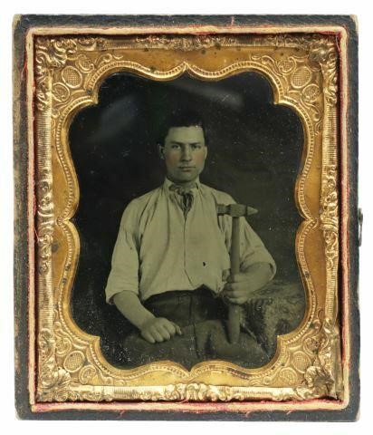 OCCUPATIONAL AMBROTYPE PHOTO
