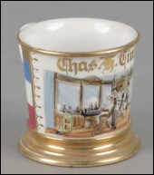 OCCUPATIONAL SHAVING MUG BARBE