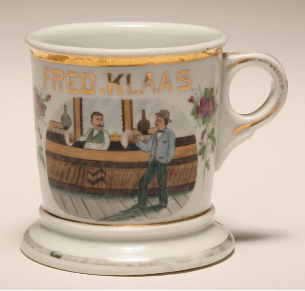 Occupational shaving mug,
