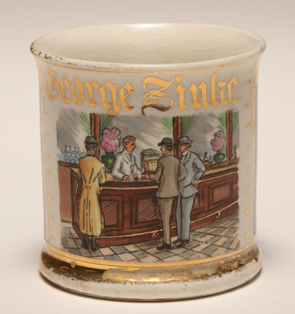 Occupational shaving mug,