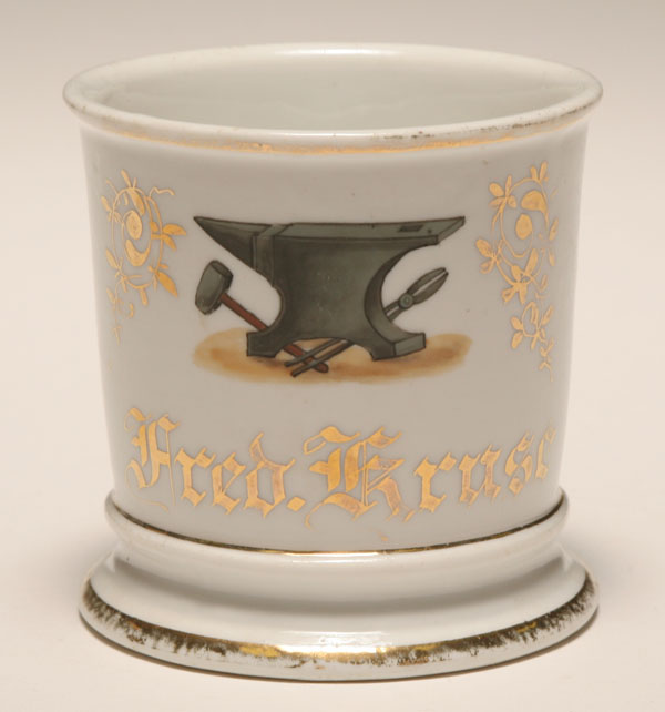 Occupational shaving mug,