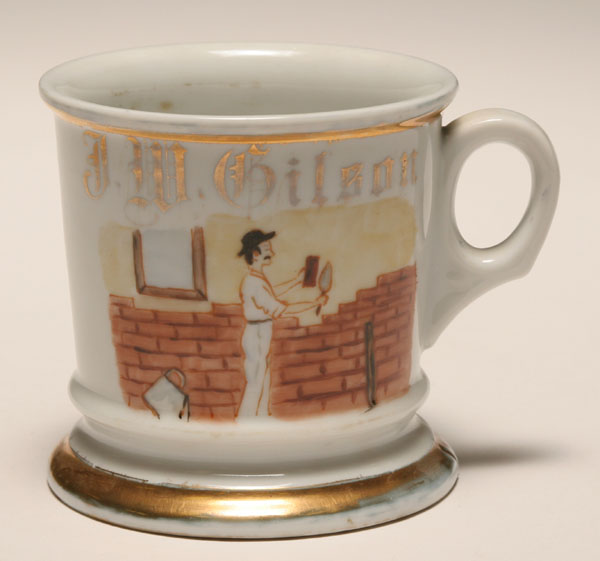 Occupational shaving mug,