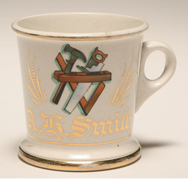 Occupational shaving mug,