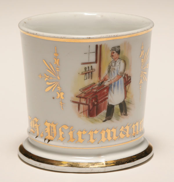 Occupational shaving mug,