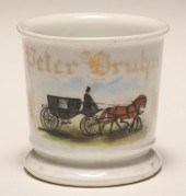 Occupational shaving mug, carr
