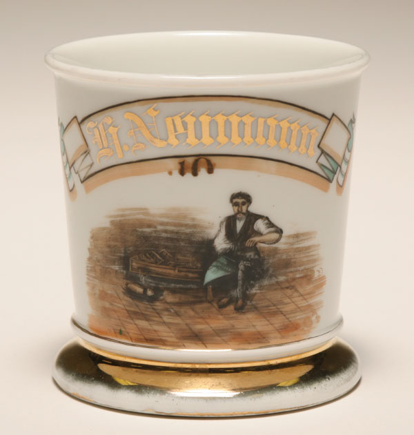 Occupational shaving mug,